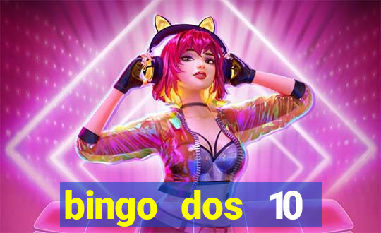 bingo dos 10 mandamentos da lei de deus