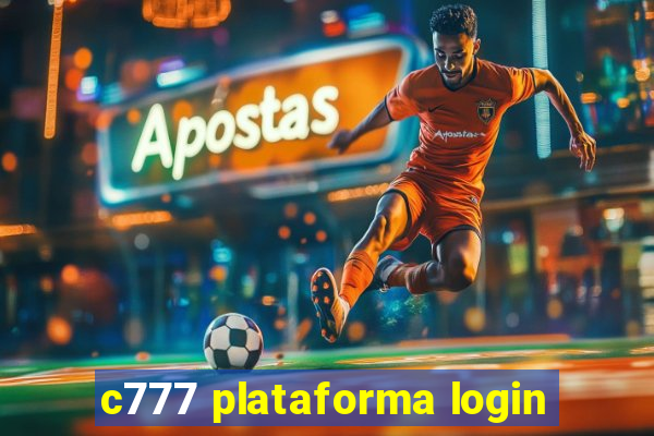 c777 plataforma login