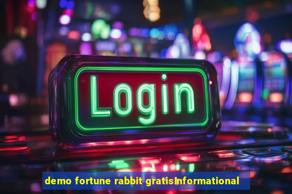 demo fortune rabbit gratisInformational