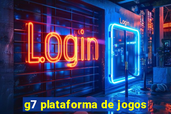 g7 plataforma de jogos