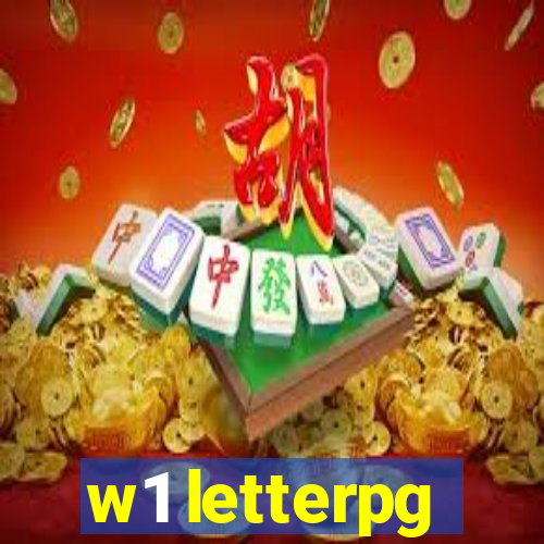 w1 letterpg