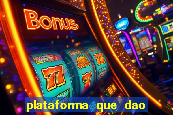 plataforma que dao bonus de cadastro