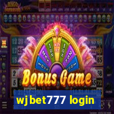 wjbet777 login