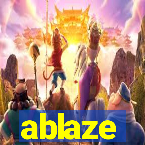 ablaze