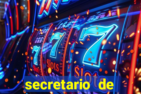 secretario de esporte salario