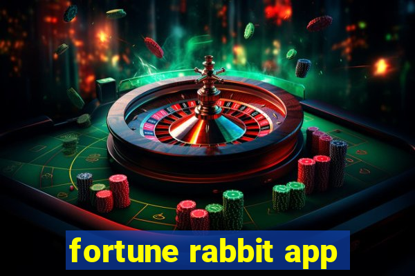 fortune rabbit app