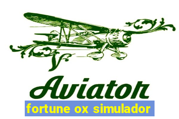 fortune ox simulador