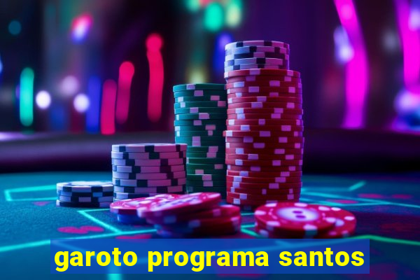 garoto programa santos