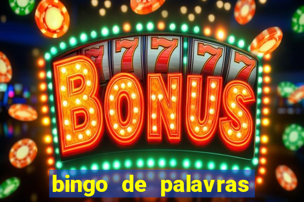 bingo de palavras de natal