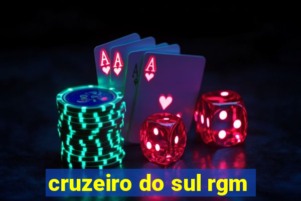 cruzeiro do sul rgm