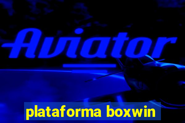 plataforma boxwin