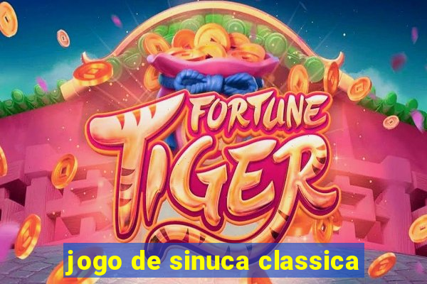 jogo de sinuca classica