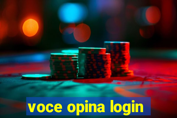 voce opina login