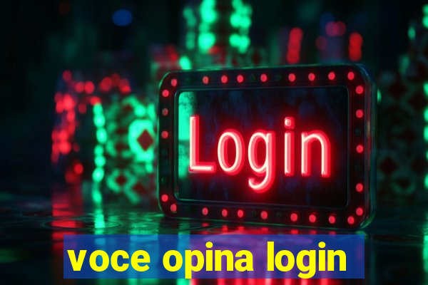 voce opina login