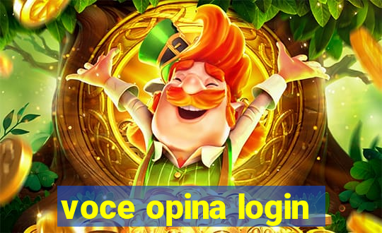 voce opina login